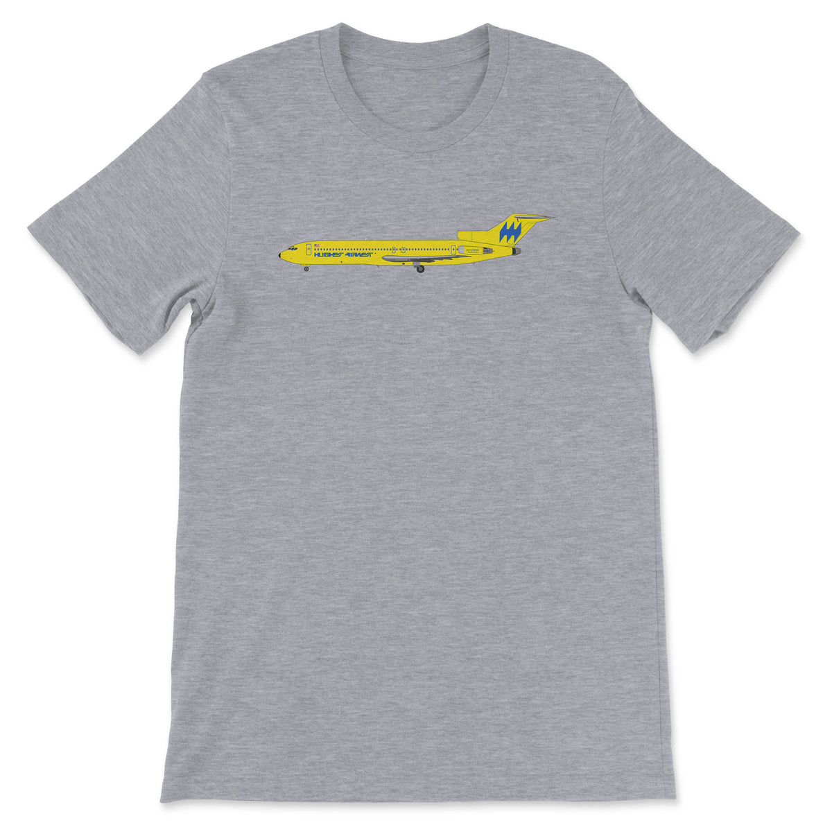 Hughes Airwest Boeing 727 Unisex T-Shirt - Athletic Heather