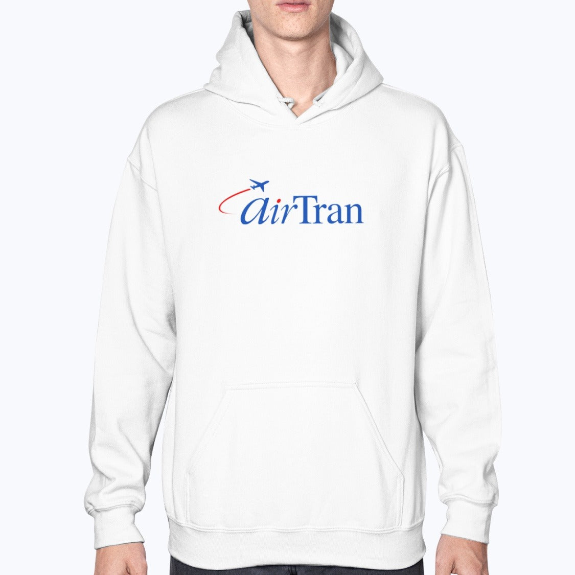 AirTran Airways Unisex Hoodie - White - Model