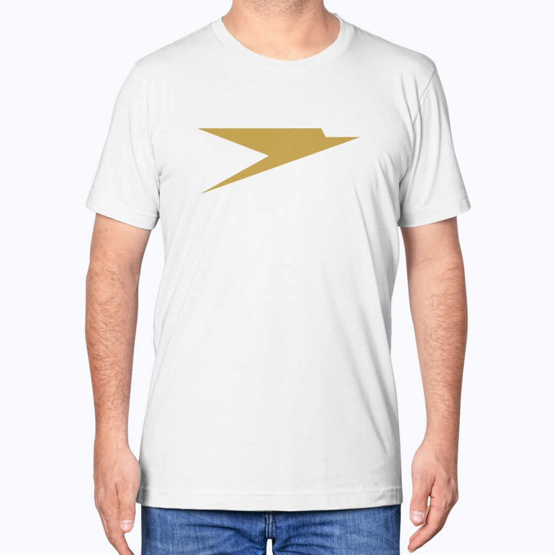 BOAC Unisex T-Shirt - White - Model