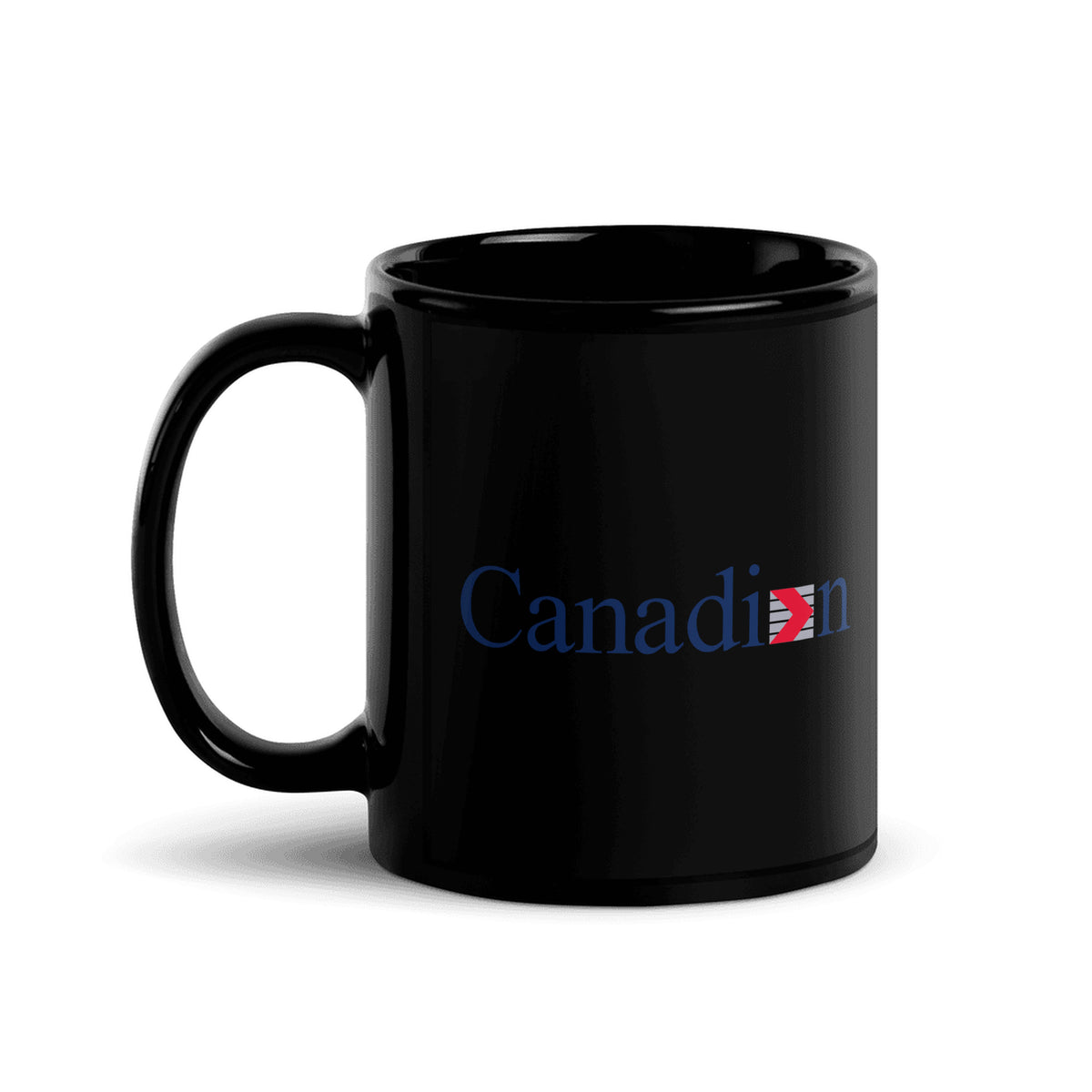 Canadian Airlines Coffee Mug - Black - 11 oz - Right