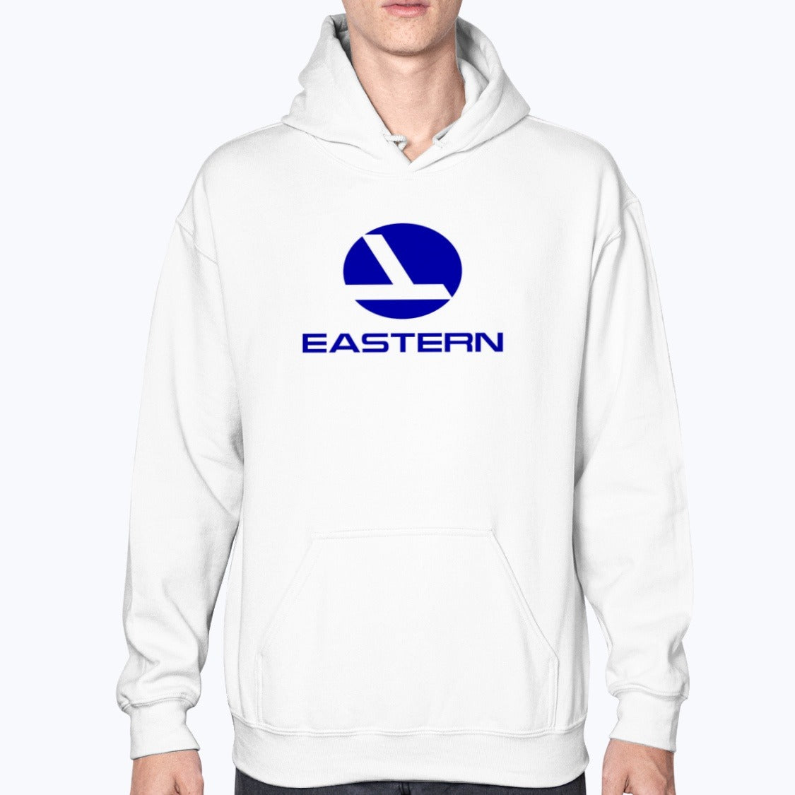 Eastern Air Lines Unisex Hoodie - White - Model