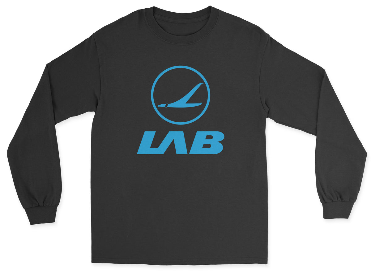 Lloyd Aéreo Boliviano LAB Unisex Long Sleeve T-Shirt - Black