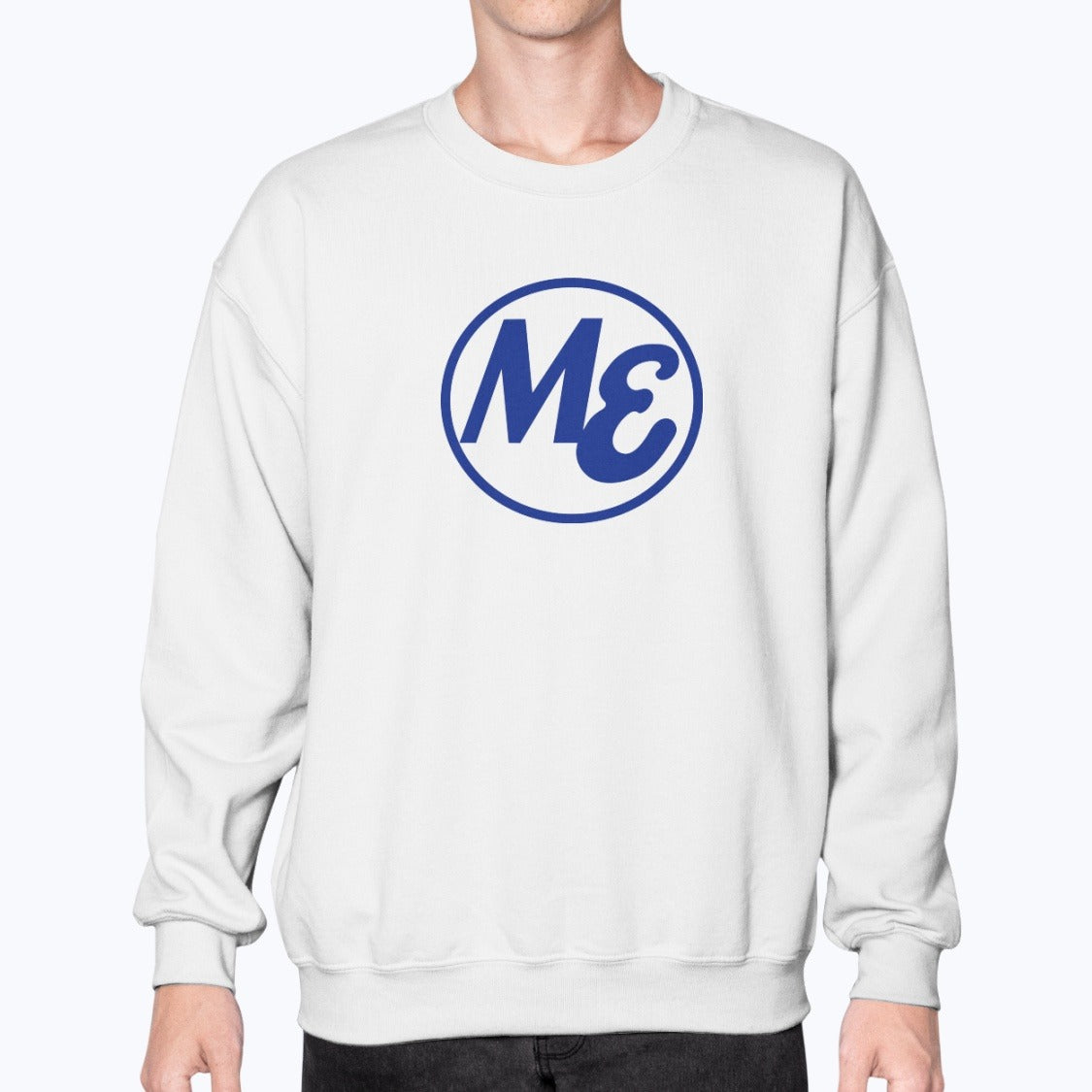 Midwest Airlines Unisex Sweatshirt - White - Model
