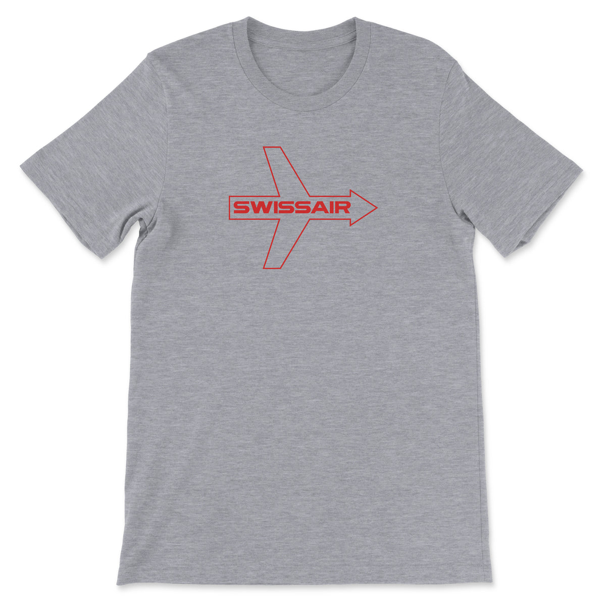 Swissair Unisex T-Shirt - Athletic Heather