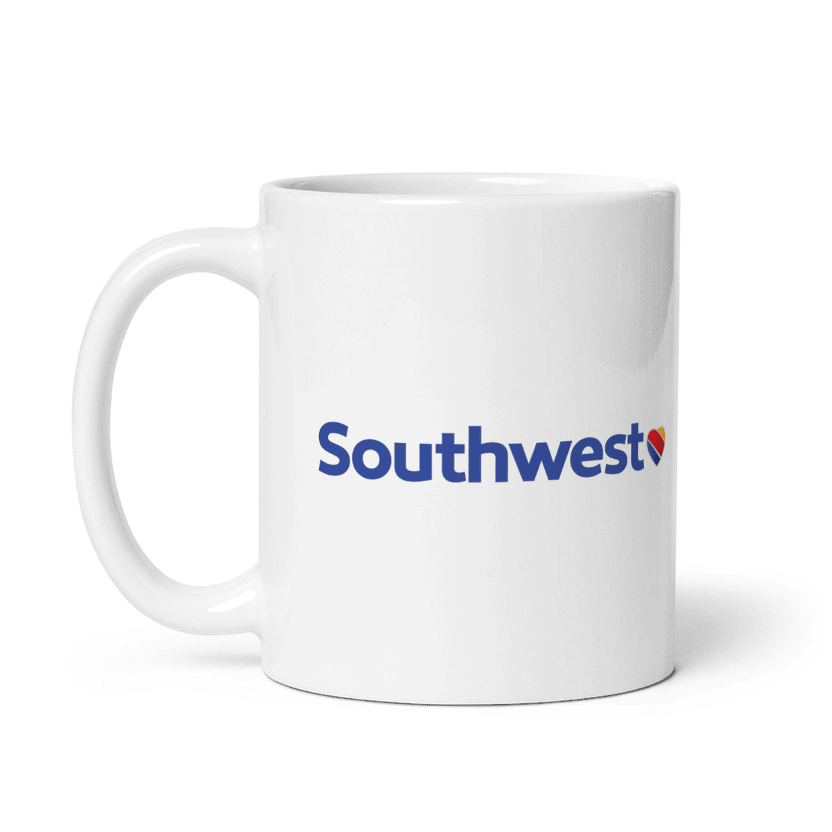Southwest Airlines 2014 Coffee Mug - White - 11 oz - Right