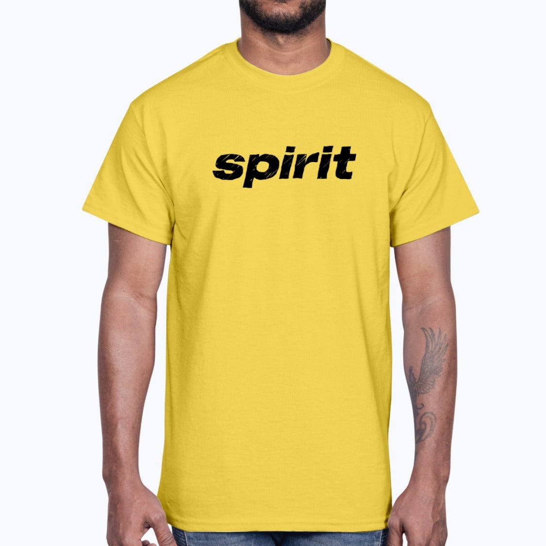 Spirit Unisex T-Shirt - Daisy - Model