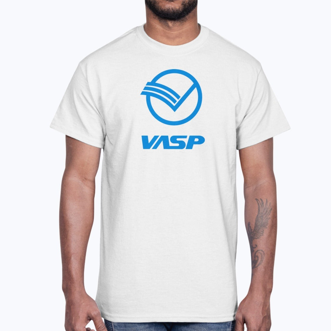 VASP Unisex T-Shirt - White - Model