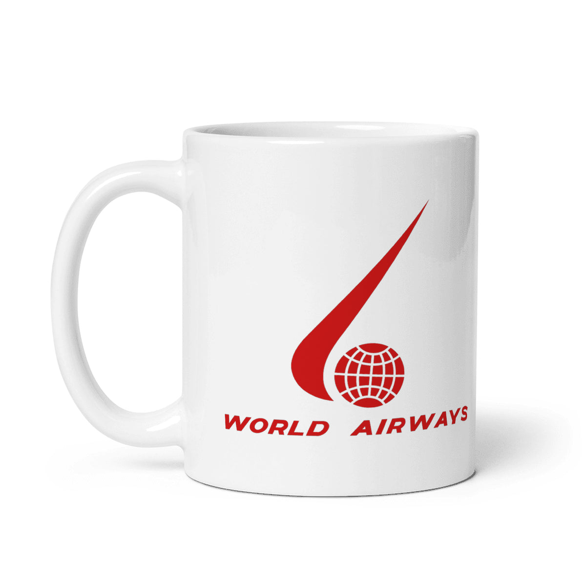 World Airways Coffee Mug - White - 11 oz - Right