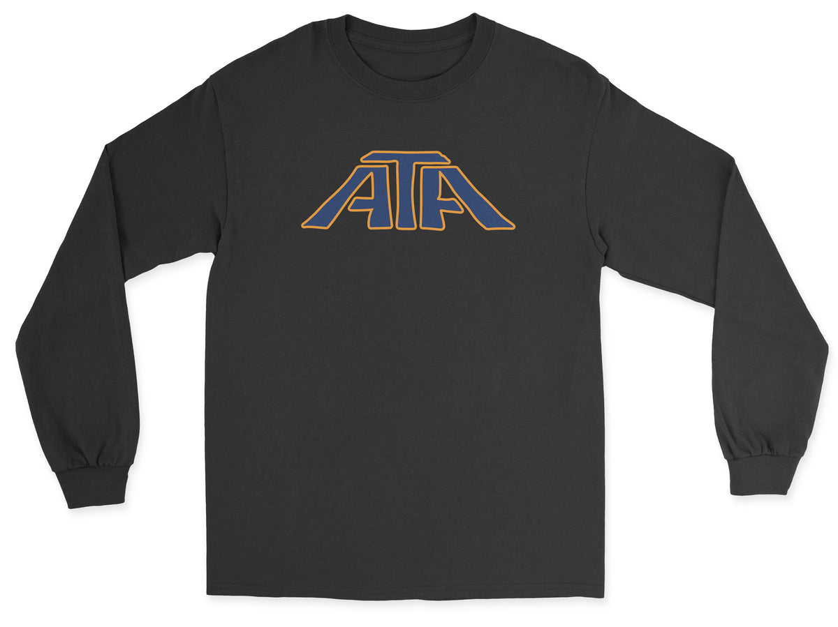 ATA Airlines Unisex Long Sleeve T-Shirt - Black