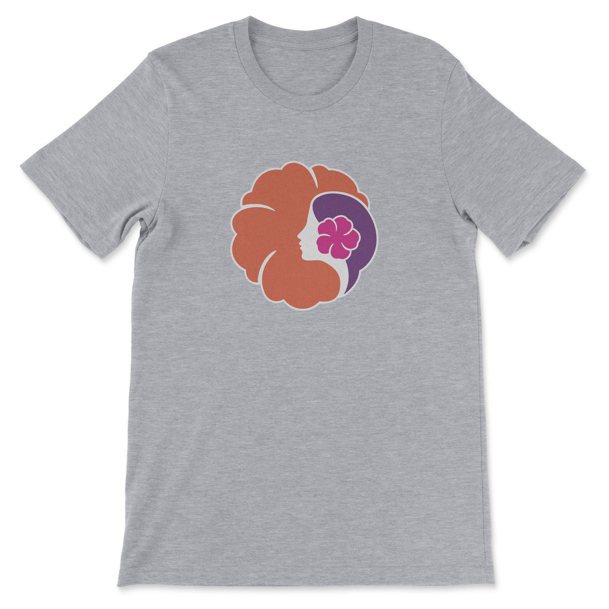 Hawaiian Airlines Old Logo (1995) Unisex T-Shirt - Athletic Heather