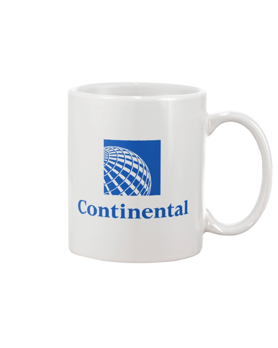 Continental Airlines Coffee Mug - White