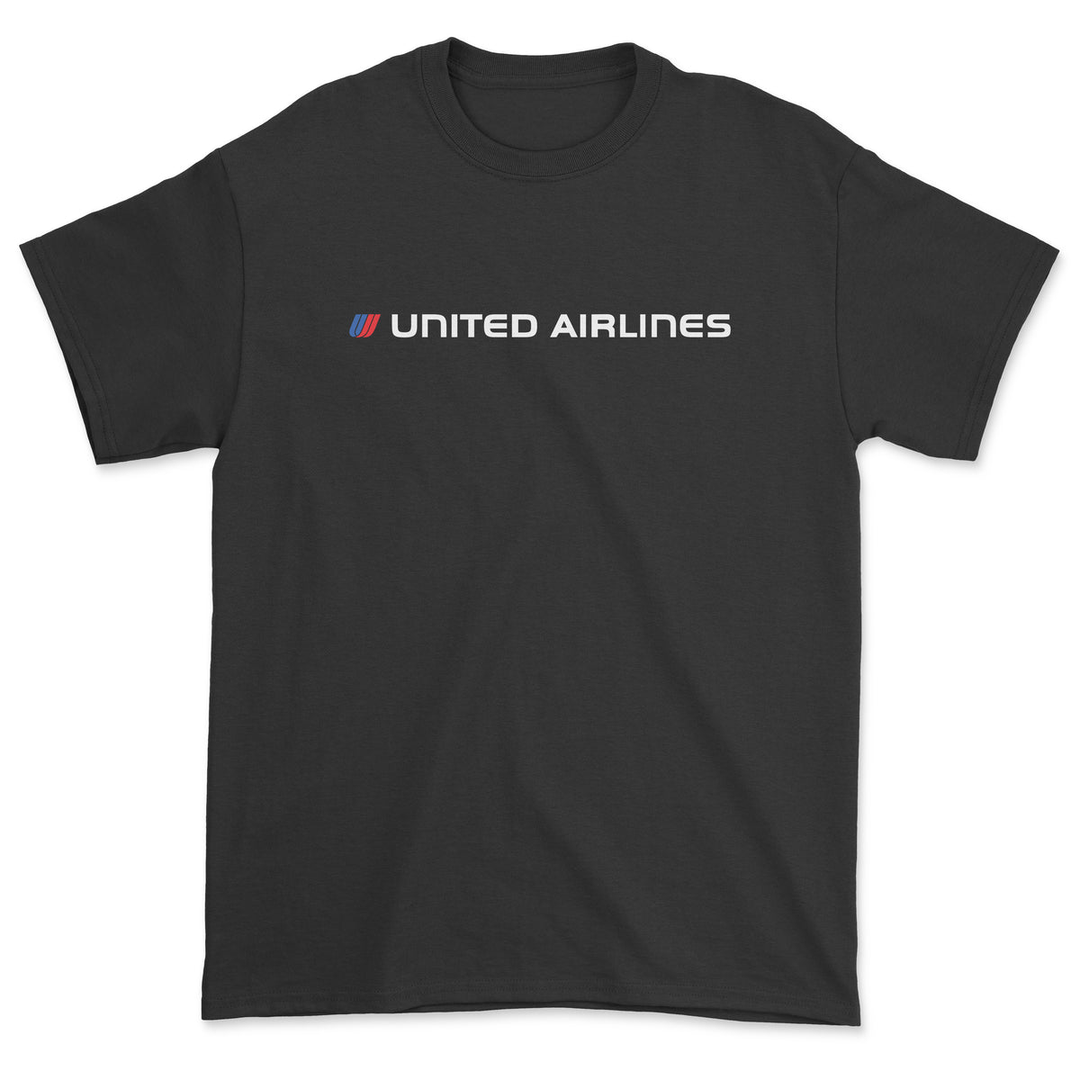 United Airlines Unisex T-Shirt - Black