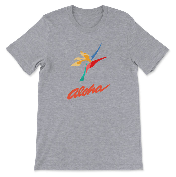 Aloha Airlines Unisex T-Shirt - Athletic Heather