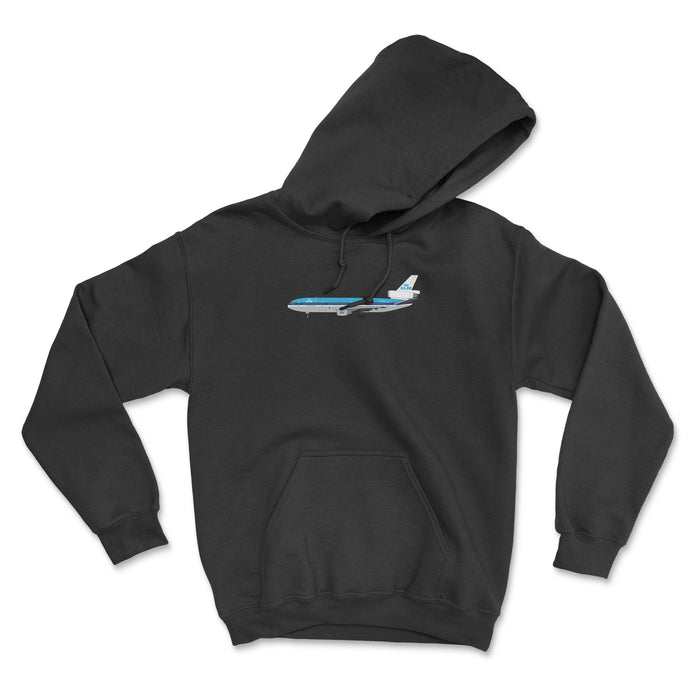 KLM McDonnell Douglas DC-10 Unisex Hoodie - Black