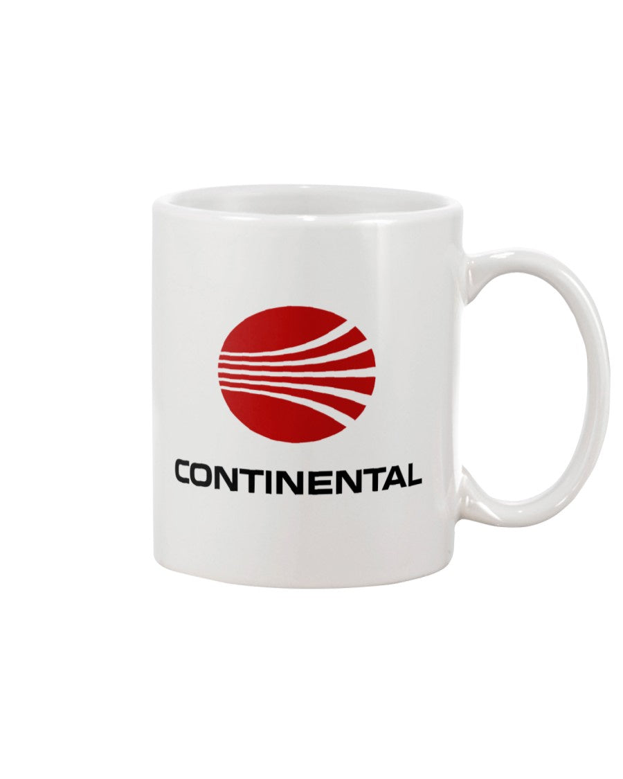 Continental Airlines Coffee Mug - White