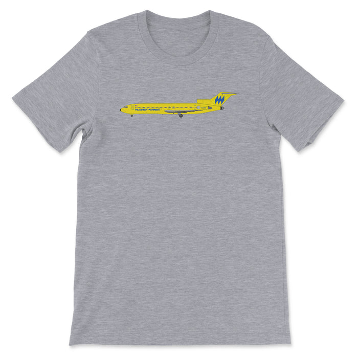 Hughes Airwest Boeing 727 Unisex T-Shirt - Athletic Heather