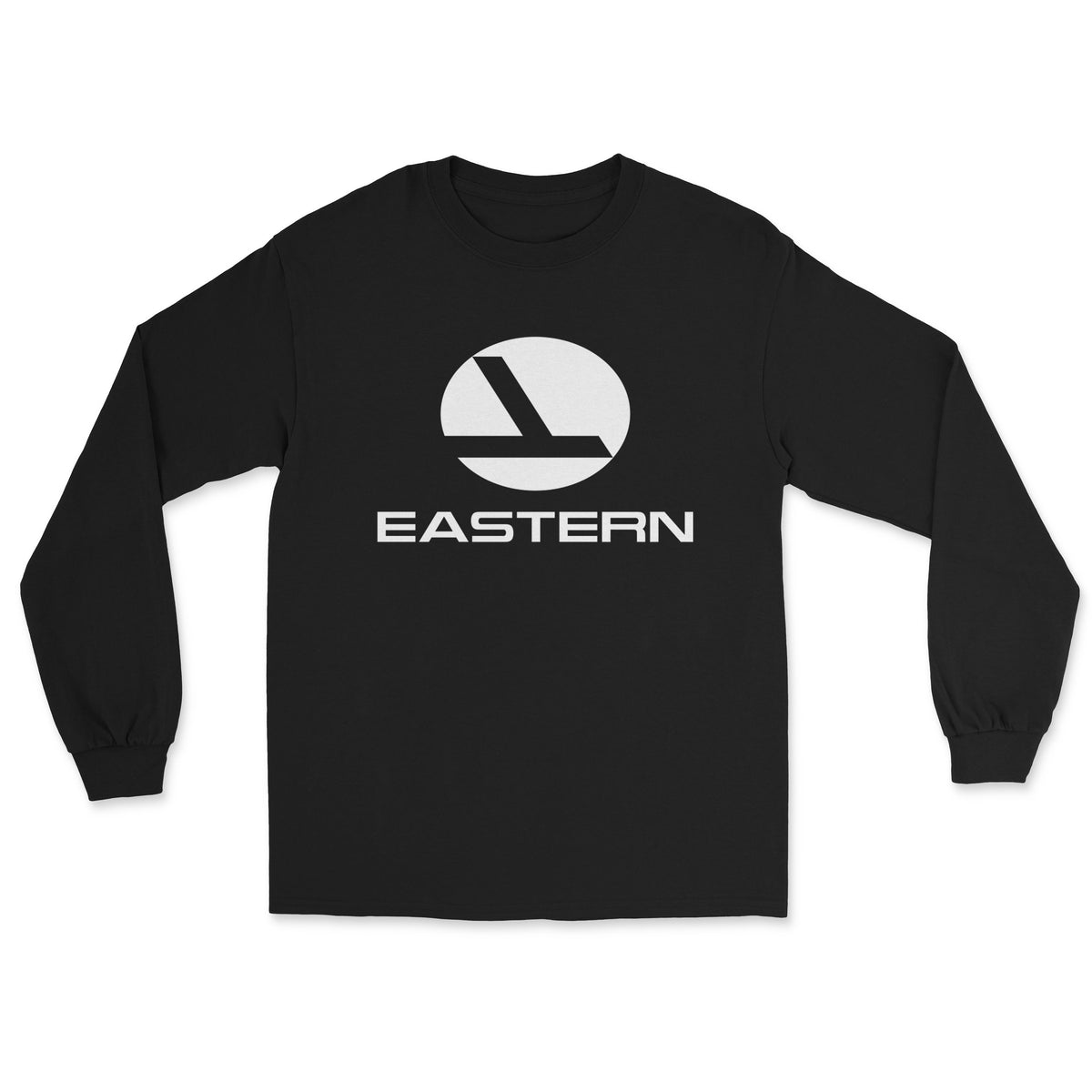 Eastern Airlines Unisex Long Sleeve T-Shirt - Black