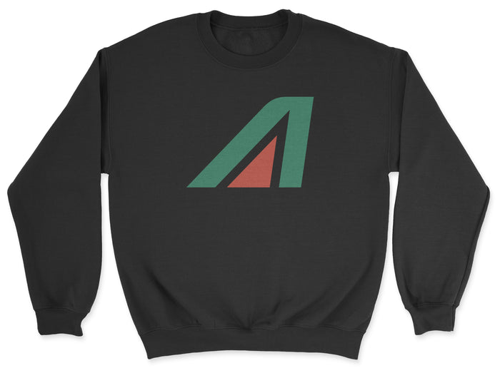 Alitalia Unisex Sweatshirt - Black