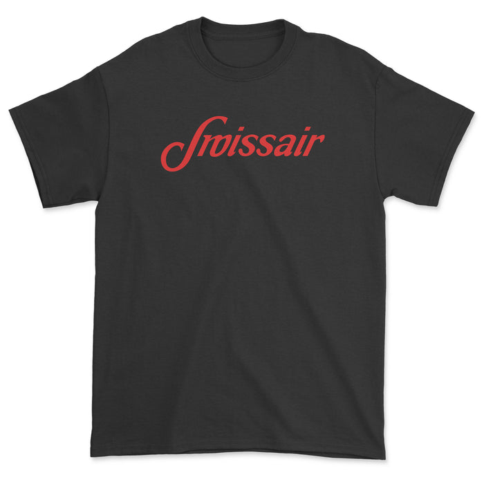 Swissair Unisex T-Shirt - Black