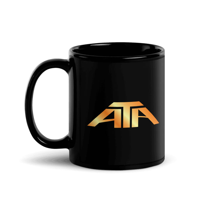 ATA Airlines Coffee Mug - Black - 11 oz - Right