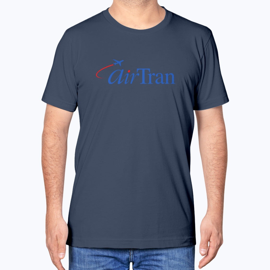 AirTran Airways Unisex T-Shirt - Navy - Model