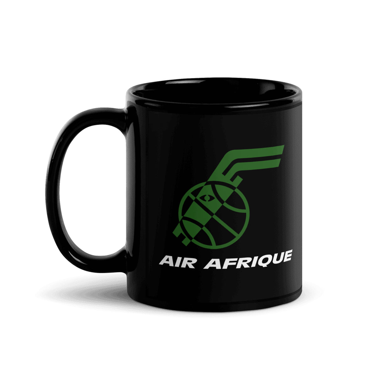 Air Afrique Coffee Mug - Black - 11 oz - Right