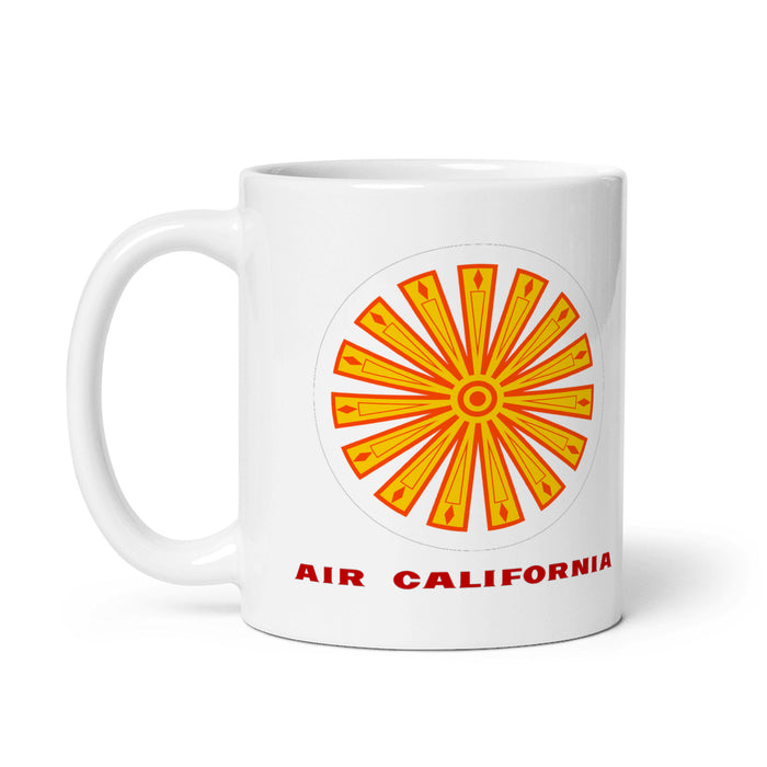 Air California Coffee Mug - White - 11 oz - Right
