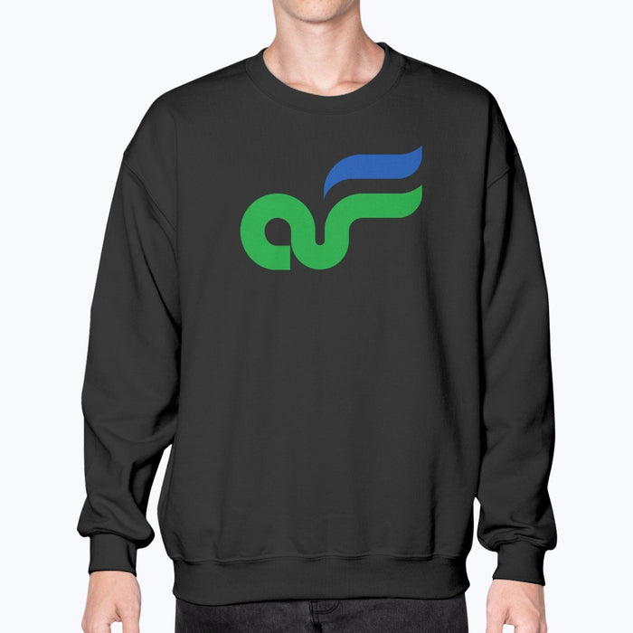 Air Florida Unisex Sweatshirt - Black - Model