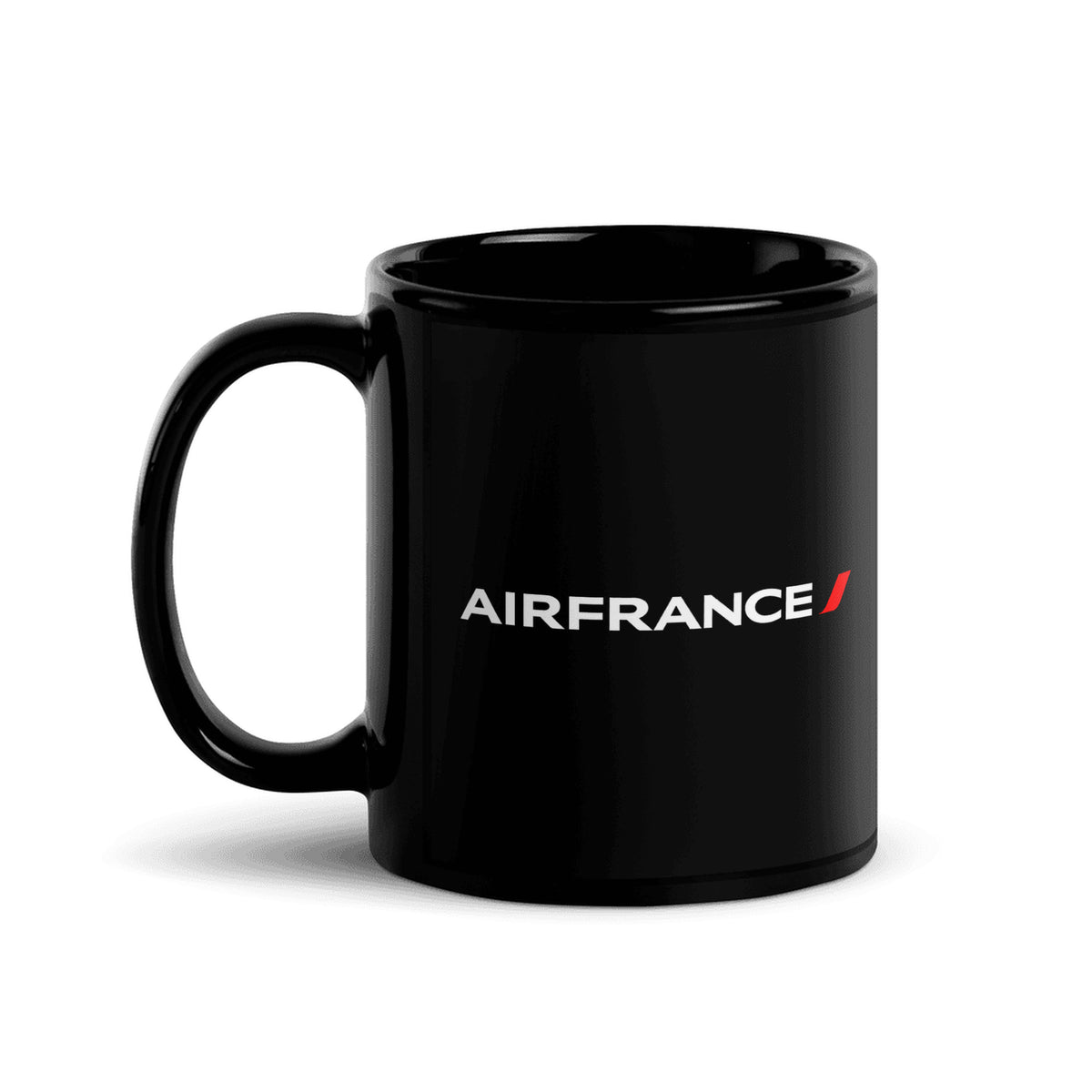 Air France Logo 2009-2016 Coffee Mug - Black - 11 oz - Right