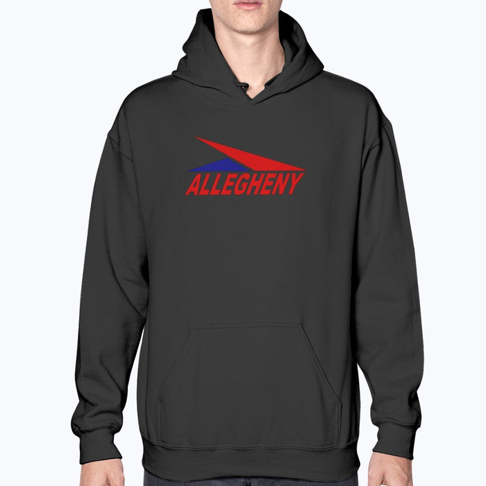 Allegheny Airlines Unisex Hoodie - Black - Model