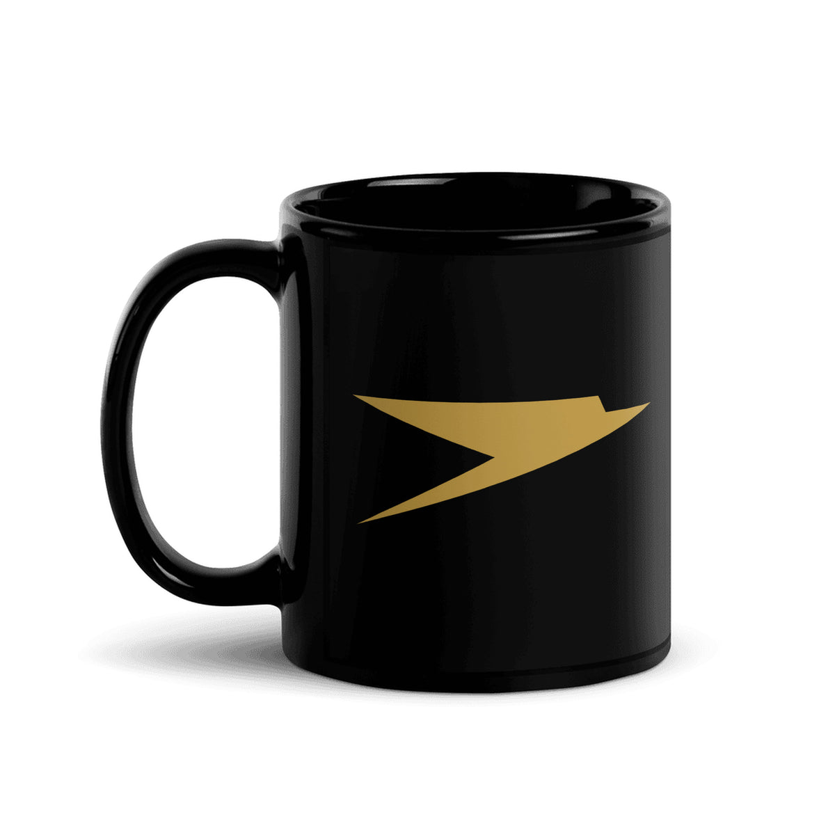 BOAC Coffee Mug - Black - 11 oz - Right