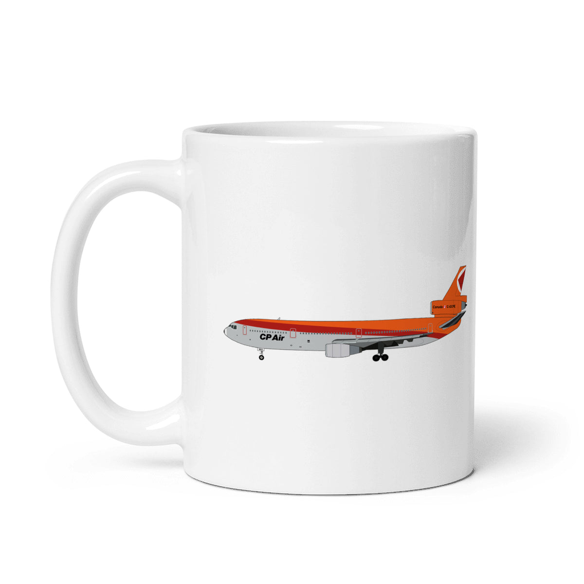 CP Air DC-10 Coffee Mug - White - 11 oz - Right