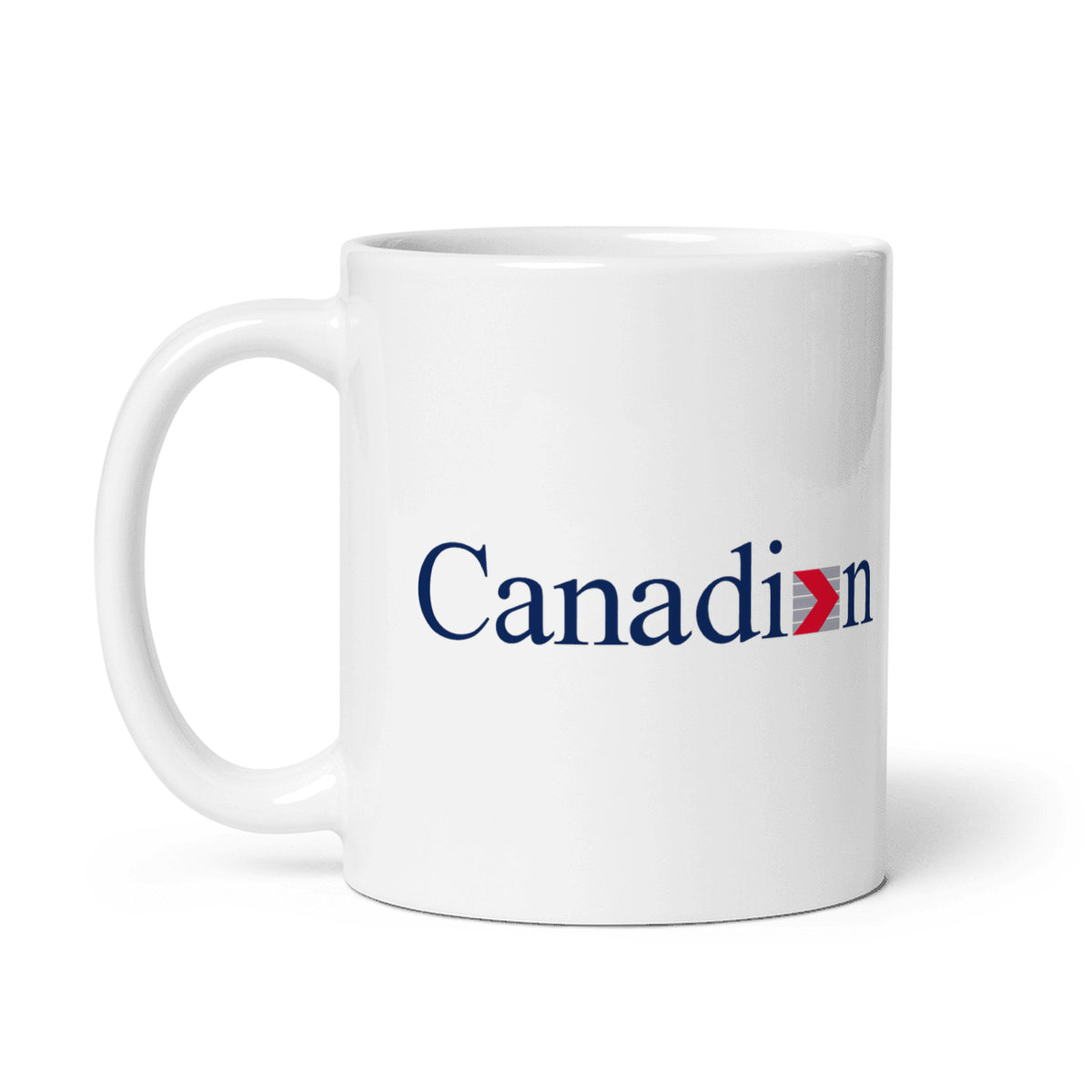 Canadian Airlines Coffee Mug - White - 11 oz - Right