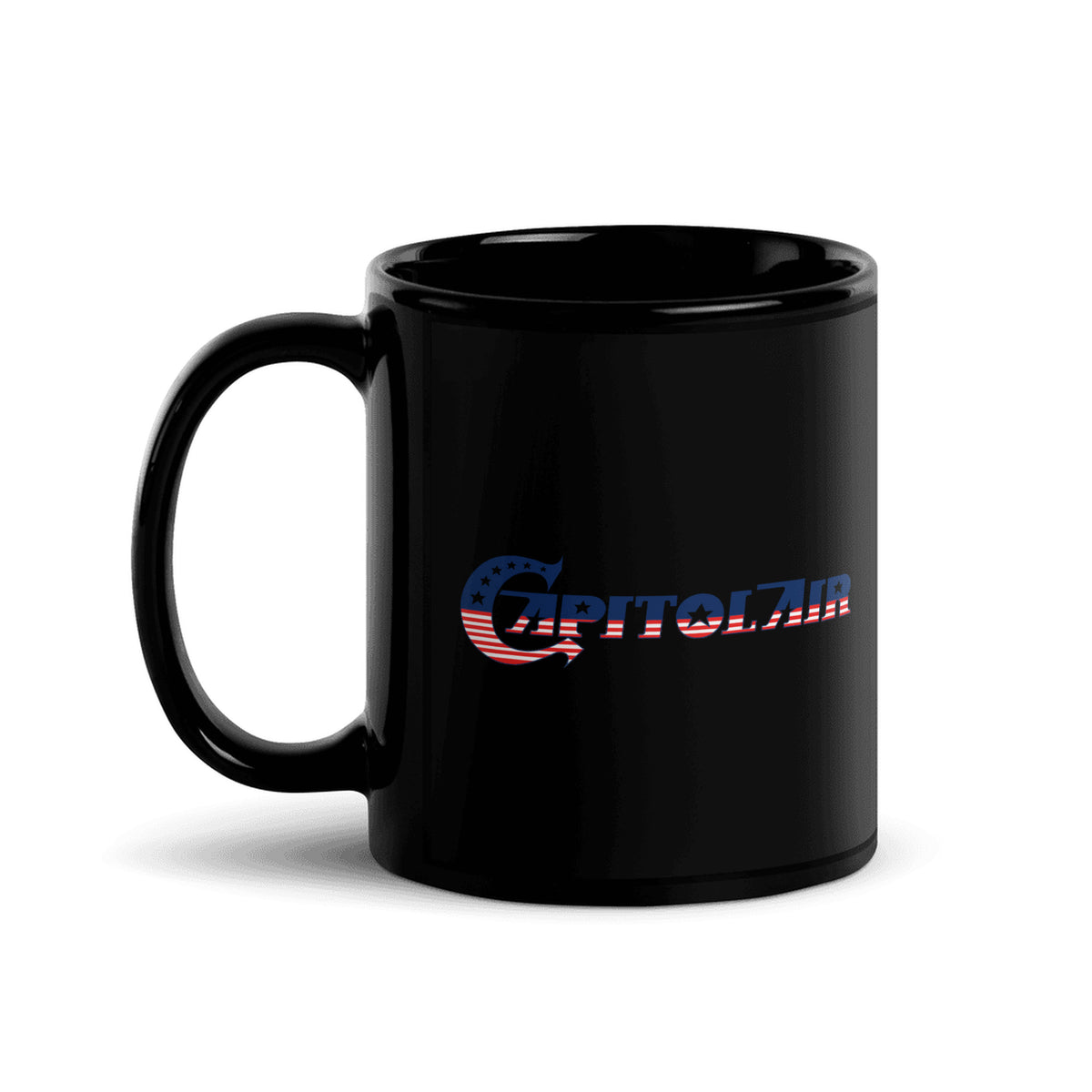 Capitol International Airways Coffee Mug - Black - 11 oz - Right