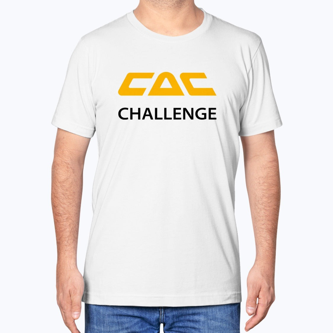 Challenge Air Cargo Unisex T-Shirt - White - Model