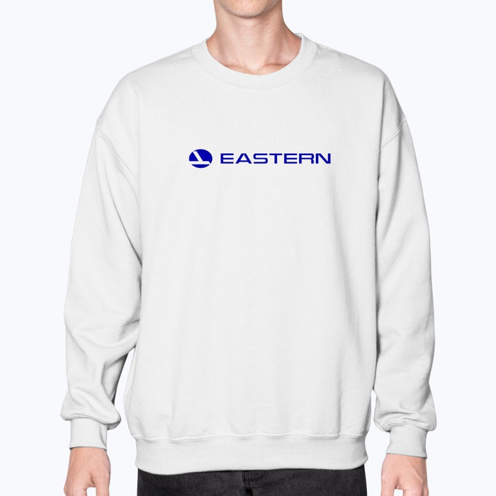 Eastern Air Lines Unisex Sweatshirt - White - Model