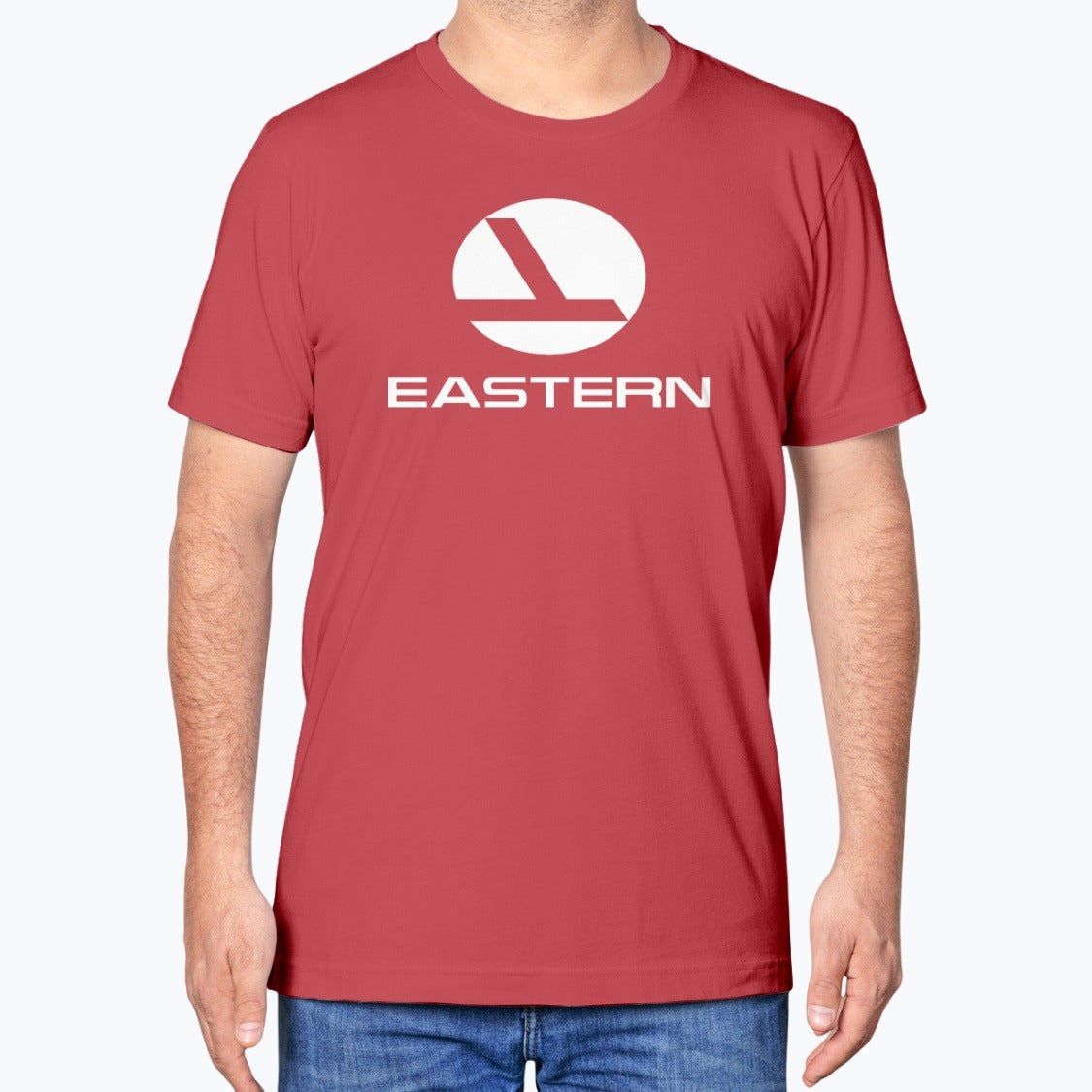 Eastern Air Lines Unisex T-Shirt - Red - Model