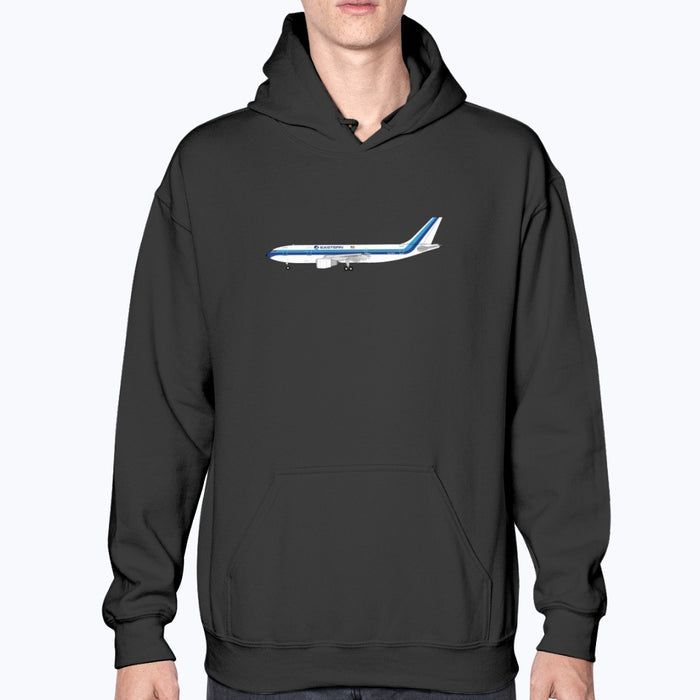 Eastern Airlines A300 Unisex Hoodie - Black - Model
