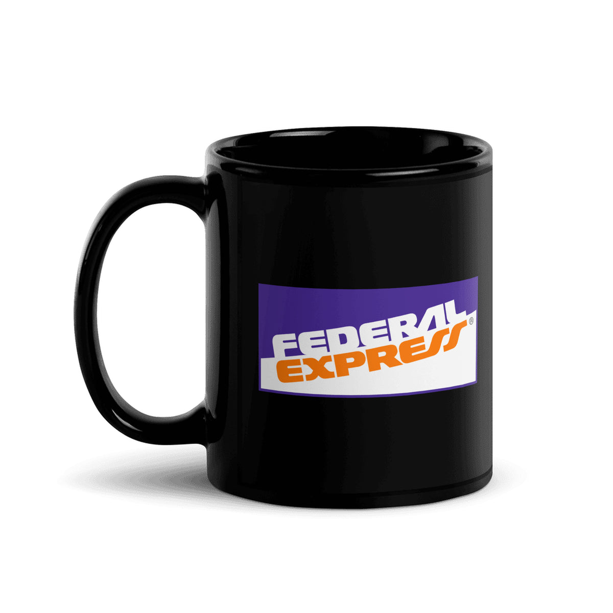 FedEx Express Coffee Mug - Black - 11 oz - Right