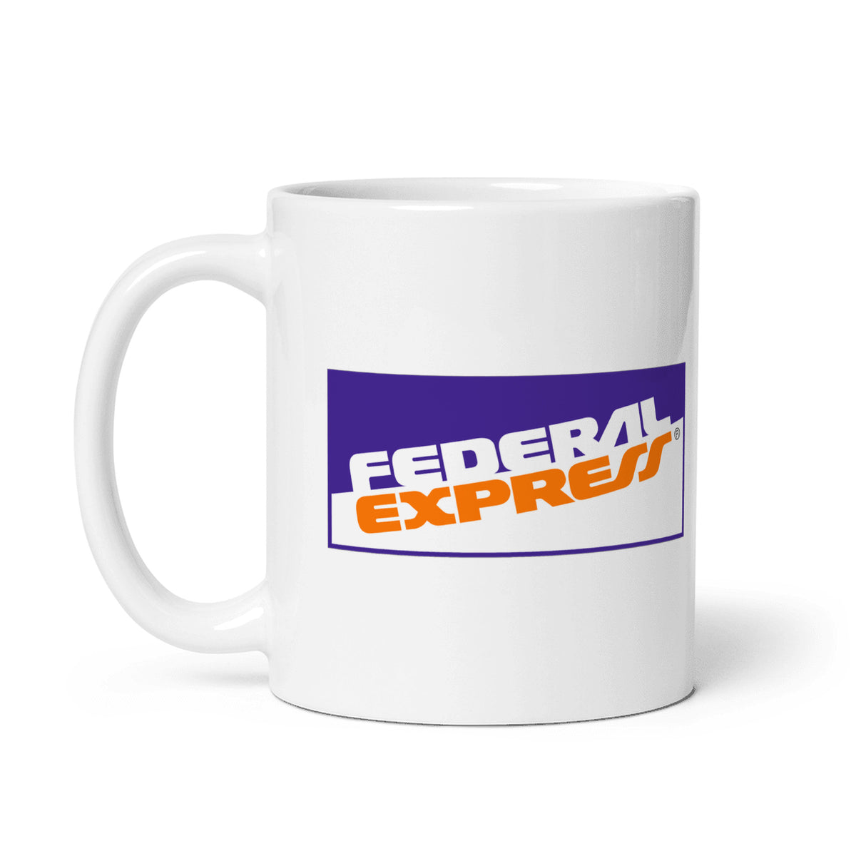 FedEx Express Coffee Mug - White - 11 oz - Right
