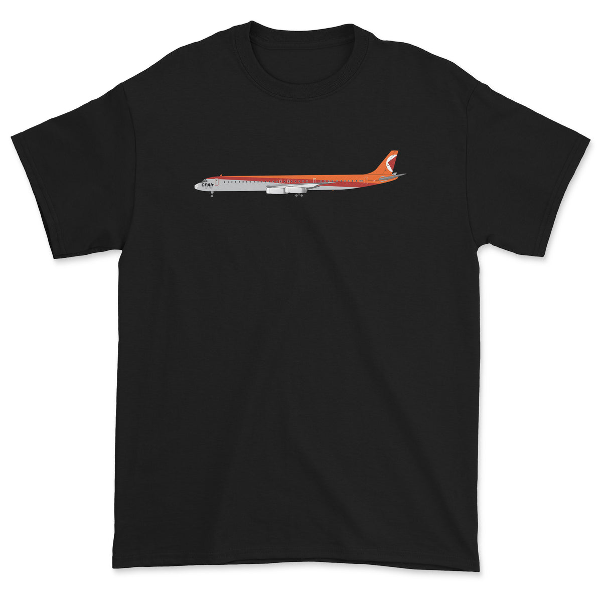 CP Air McDonnell Douglas DC-8 Unisex T-Shirt - Black