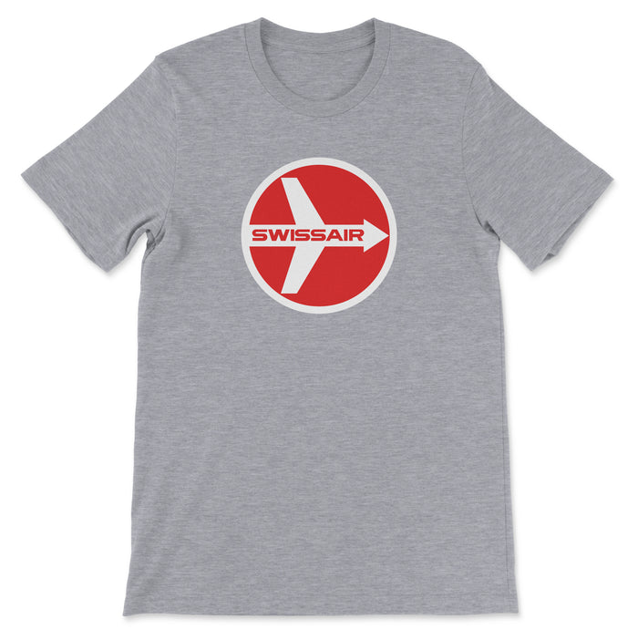 Swissair Unisex T-Shirt - Athletic Heather