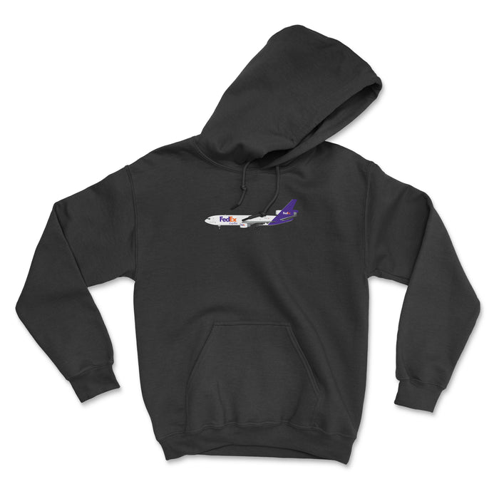 FedEx Mcdonnell Douglas DC-10 Unisex Hoodie - Black