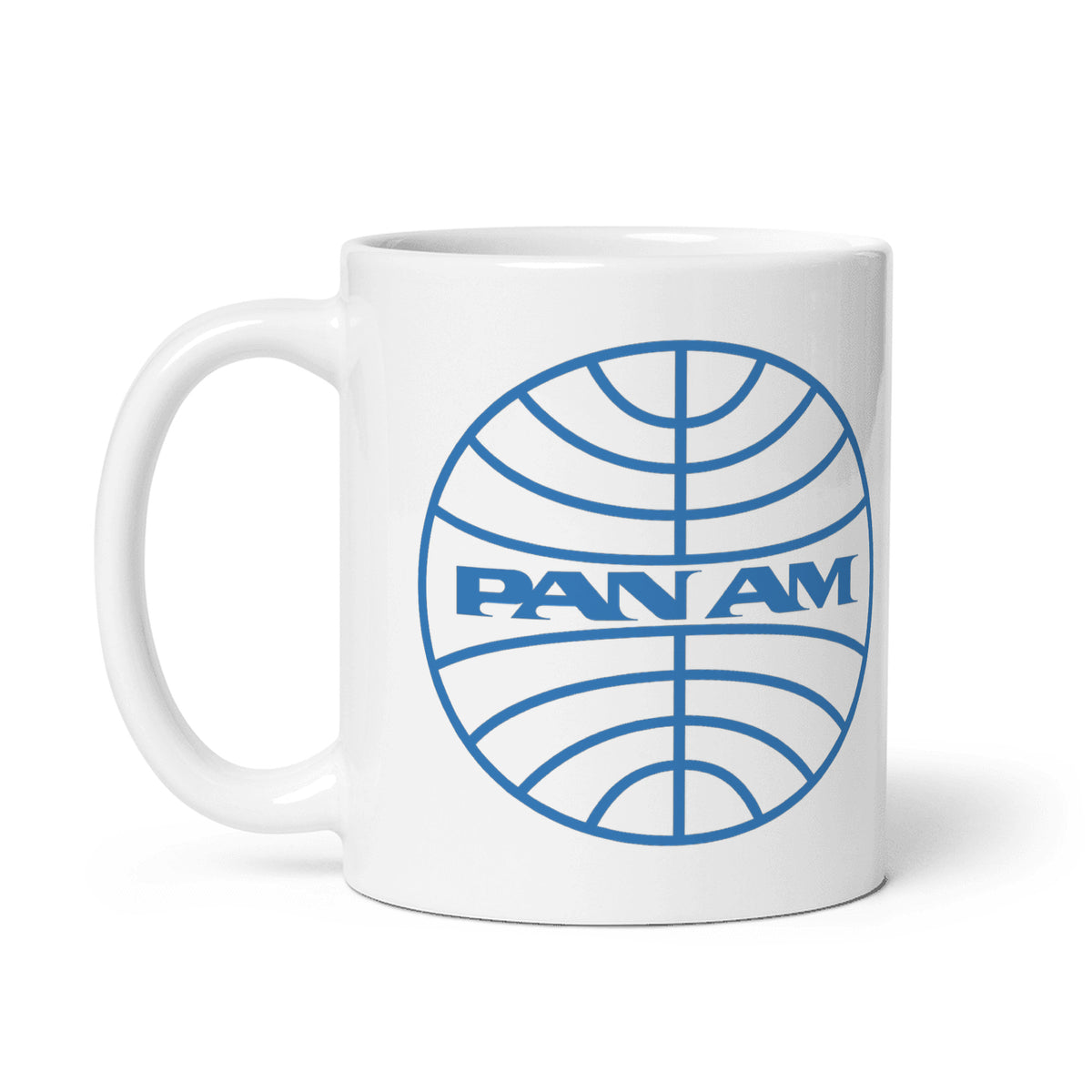 Pan Am Coffee Mug - White - 11 oz - Right