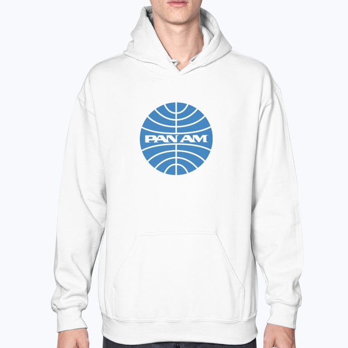 Pan Am Unisex Hoodie - White - Model