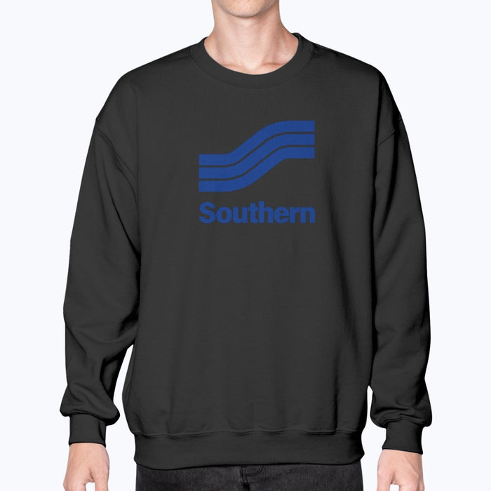 Southern Airways Unisex Sweatshirt - Black - Model