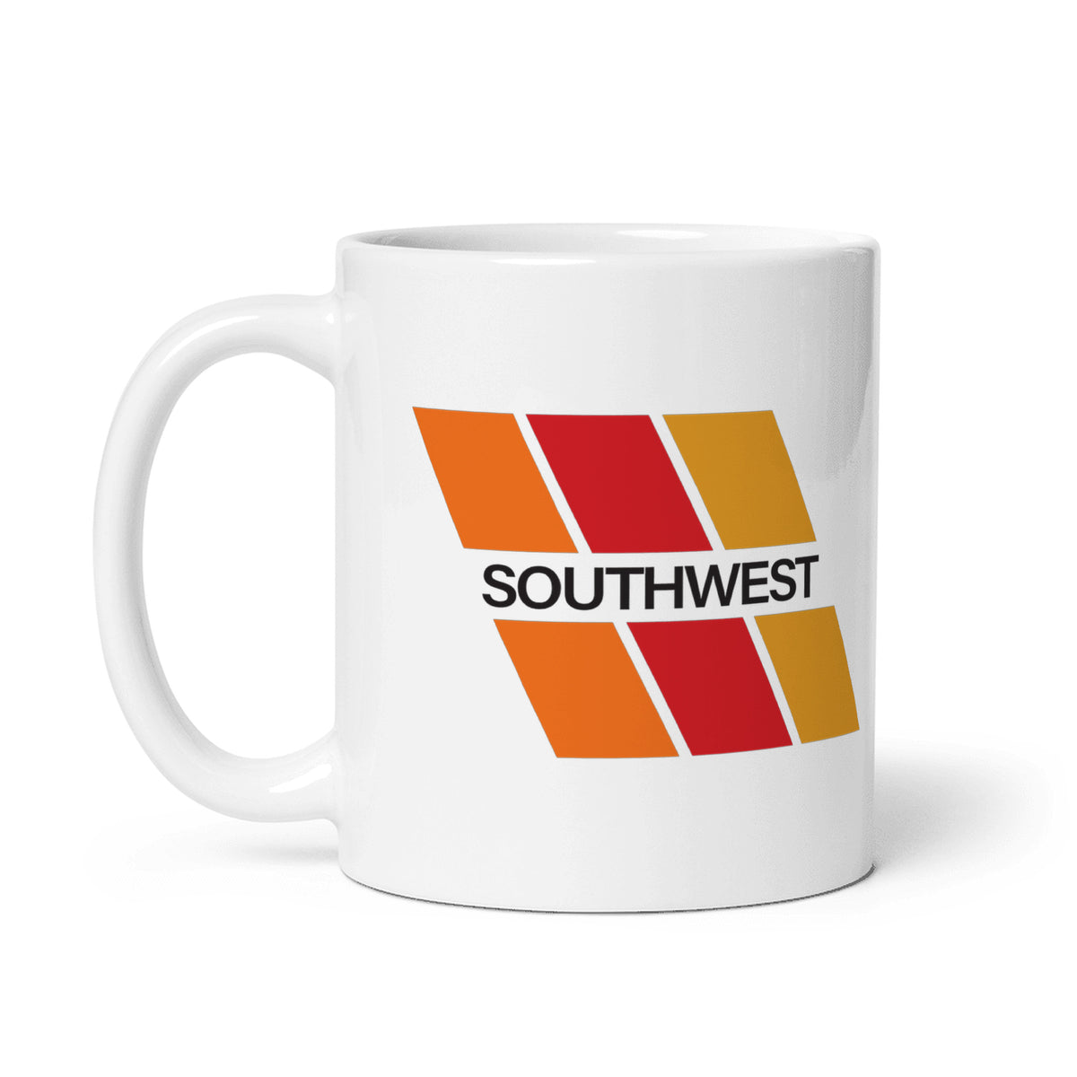 Southwest Airlines 1967 Coffee Mug - White - 11 oz - Right