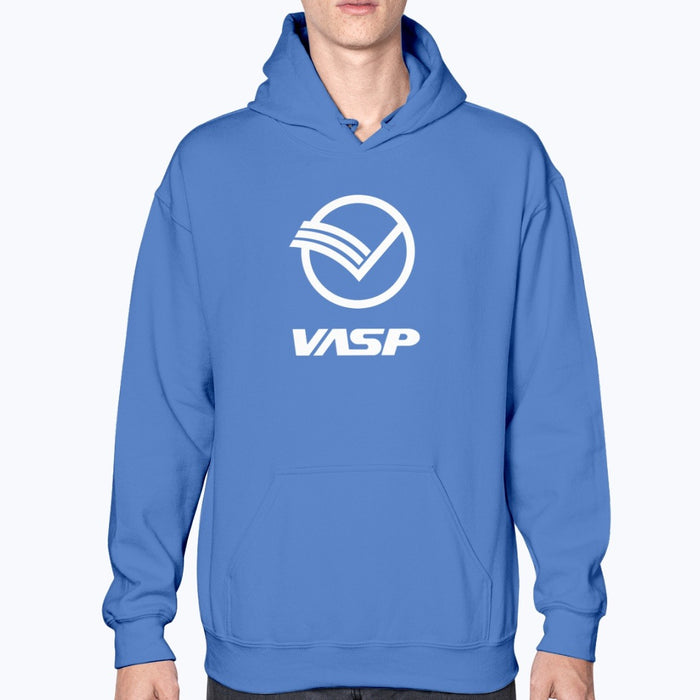 VASP Unisex Hoodie - Royal Blue - Model
