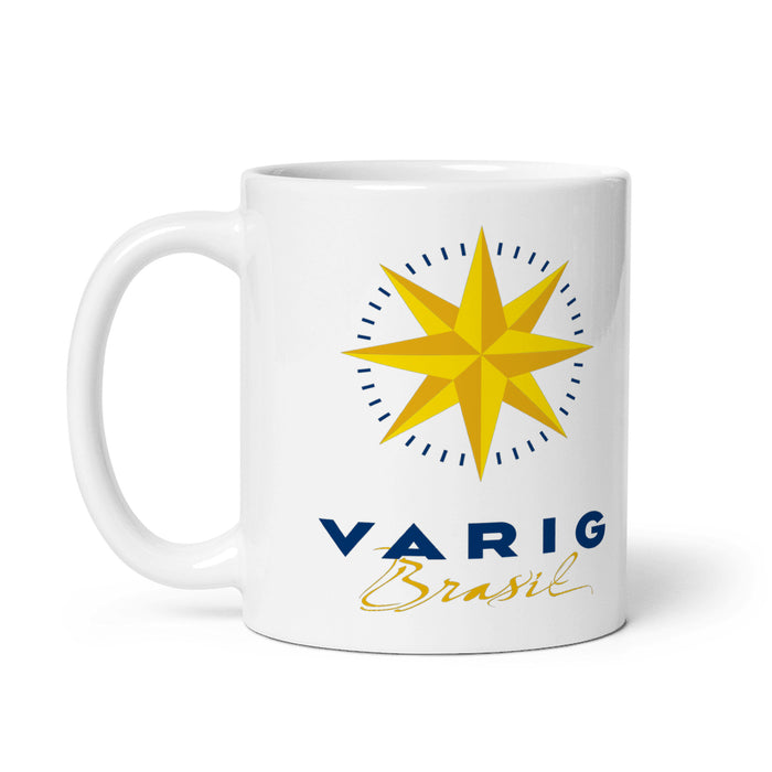 Varig Coffee Mug - White - 11 oz - Right