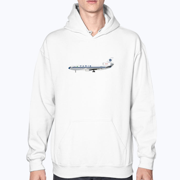 Varig DC-10 Unisex Hoodie - White - Model